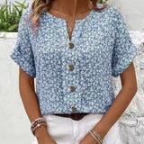 Anne™ | Elegant Blomstret Bluse