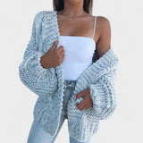 Magnhild - Lækkert oversized cardigan med afslappet snit