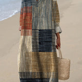 Anne™ – Elegant kjole med geometrisk mønster