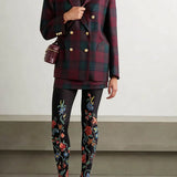 Amina - Eksotiske blomstrede leggings