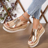 Selma - Damesandaler med platform