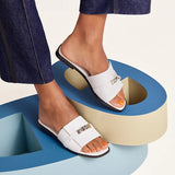 Astrid - Sandaler med remme og metaldetaljer