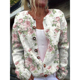 Anne™ | Let cardigan med legende print