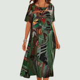 Anne™ – Let og elegant sommerkjole i midi-længde