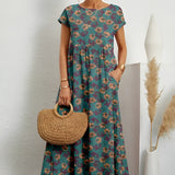 Anne™ | Let sommerkjole med blomsterprint